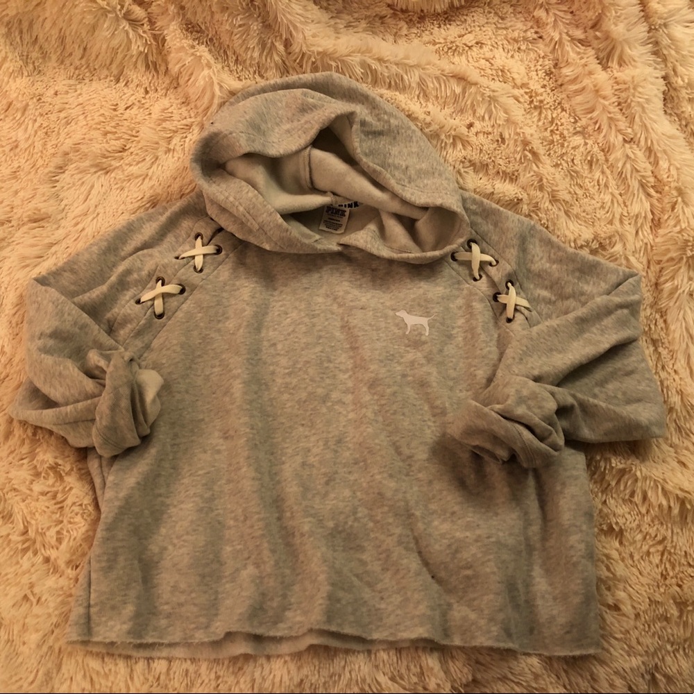 Victoria’s Secret PINK cropped hoodie